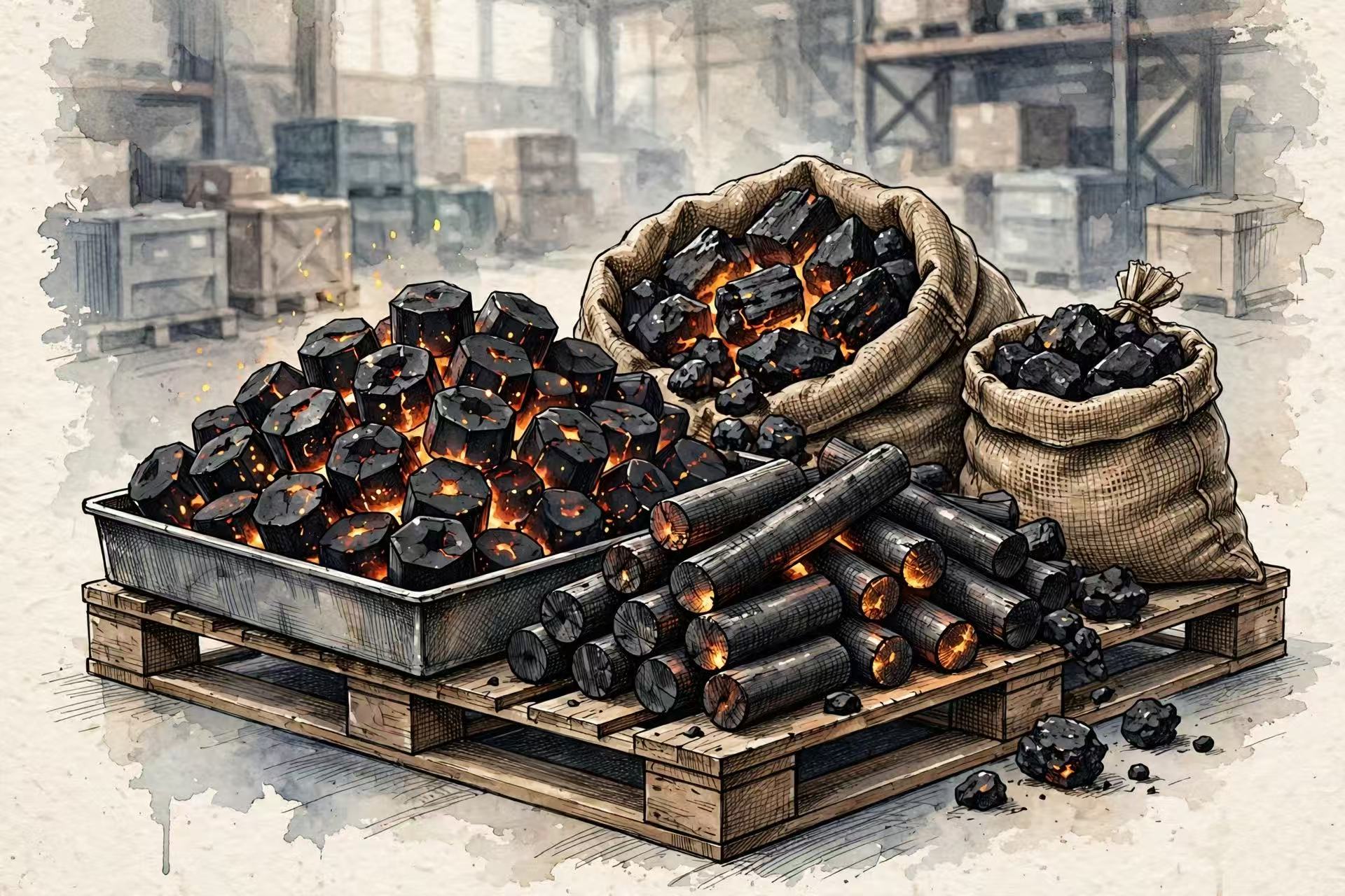 Continuous Fuel-Charcoal CarbonizationSchematic of the project