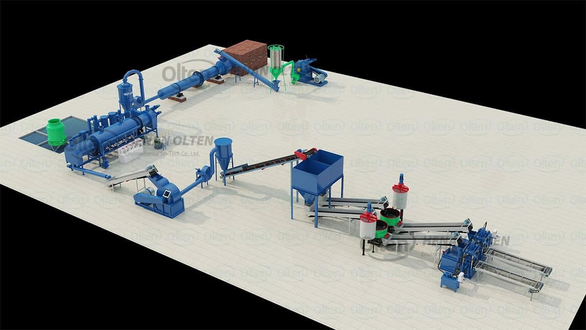 shisha charcoal production line